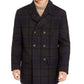 Ralph Lauren Men's Wool Wool Blend Coat Blue Size 48