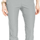 Charter Club Women's Cambridge Tummy Control Slim Leg Pants Gray Size 4 P