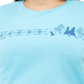 Mighty Fine Women's Trendy Plus Cotton Frozen Boyfriend T-Shirt Blue Size 3X
