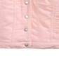 Jou Jou Big Girl's Sherpa Fleece & Corduroy Jacket Pink Size Small