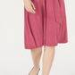 Charter Club Women's Solid MIDI Dress Pink Rose Size Petite XL