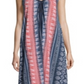 John Paul Richard Women's Printed Knit Dress Pink Size Medium