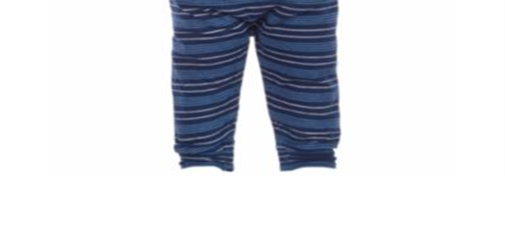First Impressions Baby Boy's Stripe Colorblocked Jumpsuit Blue Size 24MOS