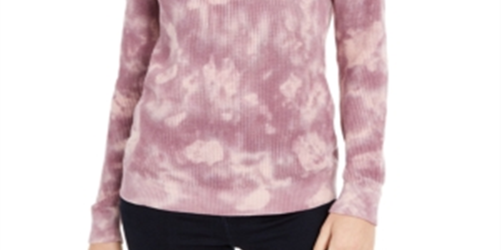 INC International Concepts Women's Tie Dyed Sweater Pink Size XX-Large