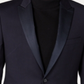 Ryan Seacrest Distinction Men's Modern Grid Pattern Dinner Jacket Blue Size 42