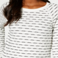 Karen Scott Women's Textured Sweater White Size X-Small