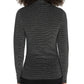 Sanctuary Women's Over the Rainbow Metallic Knit Top Black Size X-Small