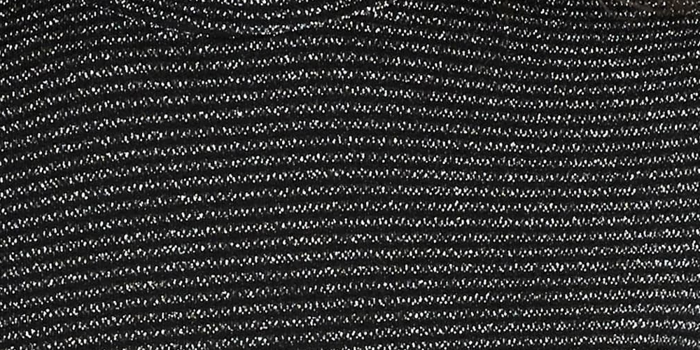 Sanctuary Women's Over the Rainbow Metallic Knit Top Black Size X-Small