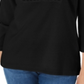 Karen Scott Women's Knit Bib Top Black Size Petite S/M