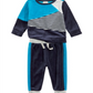 First Impressions Infant Boy's Colorblocked Sweatshirt Blue Teal Size 18M