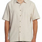 Quiksilver Men's Tahiti Palms Graphic Shirt Gray Size Medium