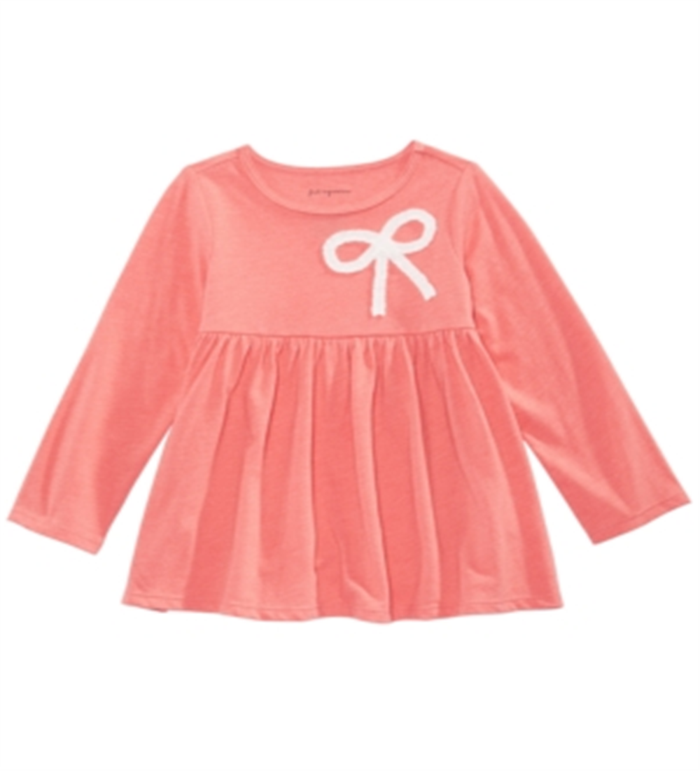 First Impressions Baby Girl's Bow Tunic Orange Size 3-6MOS