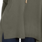 Style & Co Women's V Neck Tunic Sweater Green Size Large