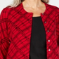Karen Scott Women's Patterned Long Sleeve Button up Sweater Red Size Petite Small