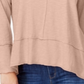 Style & Co Women's Cotton High Low Top Pink Size X-Small