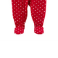 Carter's Baby Girl's Footed Fleece Reindeer Pajamas Red  Size 12 Months