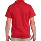 Nautica Big Boy's Short Sleeve Performance Polo Shirt Red Size L (38-39)
