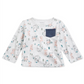 First Impressions Baby Boy's Forest Friends T-Shirt Gray Size 3-6MOS