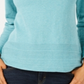 Karen Scott Women's Cotton Boat Neck Sweater Blue Size X-Small