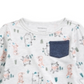 First Impressions Baby Boy's Forest Friends T-Shirt Gray Size 6-9MOS