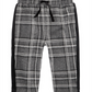 First Impressions Baby Boy's Velvet Stripe Plaid Pants Gray Size 12MOS