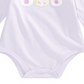 First Impressions Baby Girl's Bunnies Bodysuit Purple Size 0-3 Months