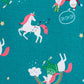 Carter's Toddler Girl's 2 Pc Snug Fit Cotton Holiday Unicorn Pajamas Set Blue Size 2T