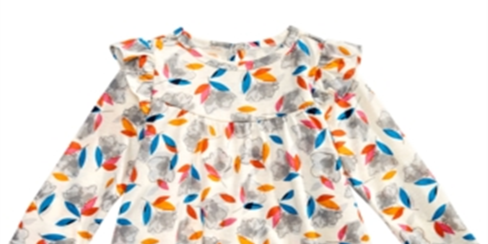 First Impressions Baby Girls Floral-Print Dress  White Size 18 Months