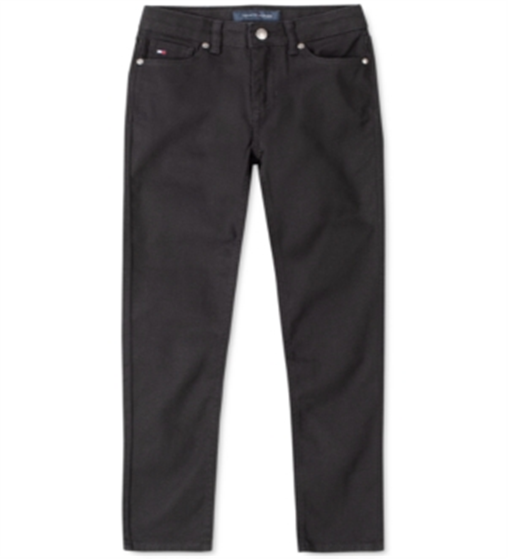 Tommy Hilfiger Big Girl's Skinny Jeans Black Size 14