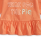 First Impressions Baby Girl's Cotton Pie Peplum Hem T-Shirt Orange Size 0-3 M