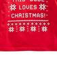 First Impressions Infant Boy's Cotton Holiday T-Shirt Red Size 3-6 M