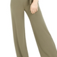 Bar III Women's V Neck Side Tie Sleeveless Jumpsuit Green Size XX-Small