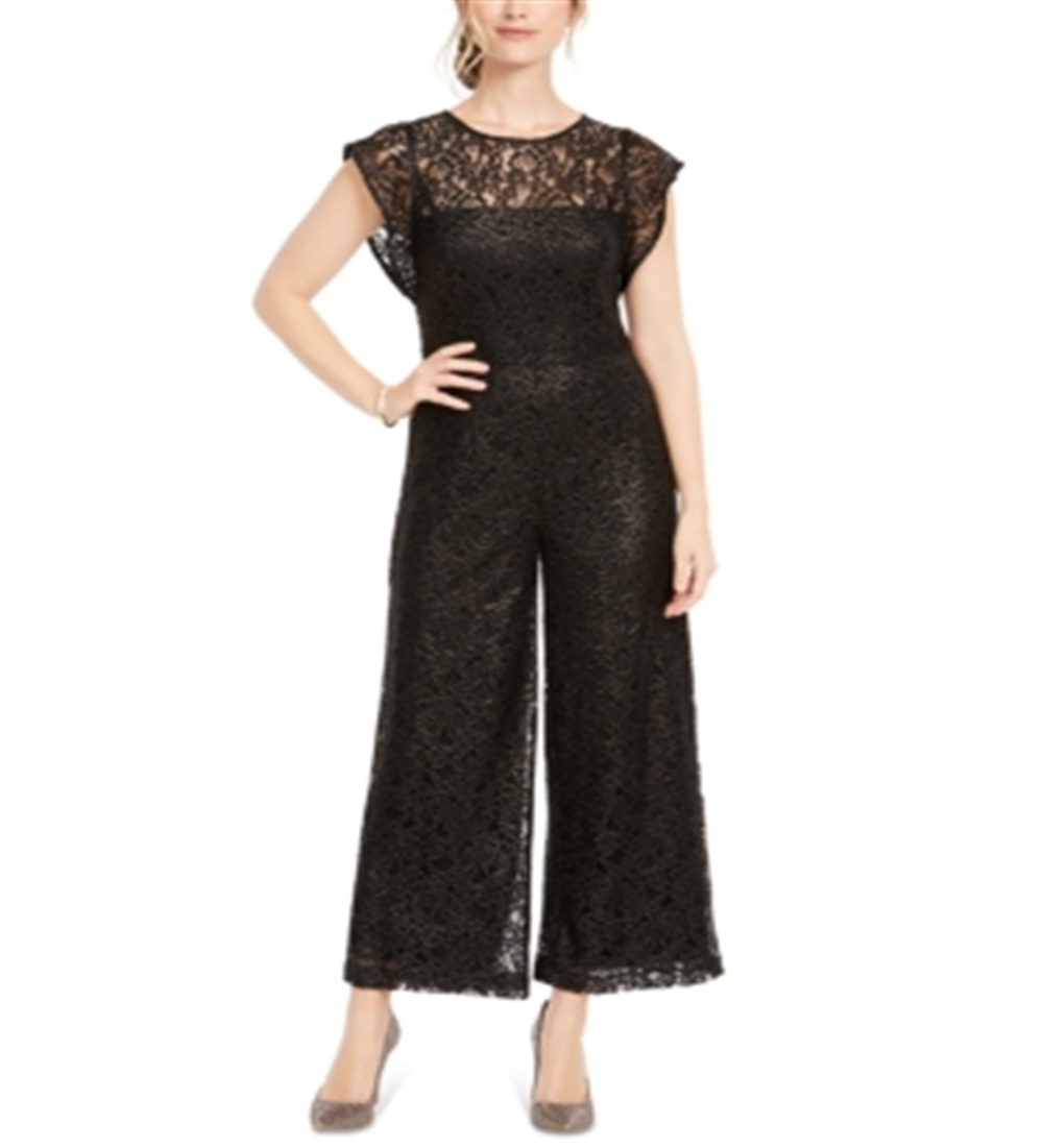 donna-ricco-womens-wide-leg-lace-jumpsuit-black-size-4