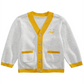 First Impressions Baby Boy's Smiley Face Cardigan Gray Size 6-9MOS