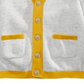 First Impressions Baby Boy's Smiley Face Cardigan Gray Size 6-9MOS