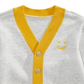 First Impressions Baby Boy's Smiley Face Cardigan Gray Size 3-6MOS
