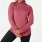 Karen Scott Womne's Turtleneck Sweater Pink Size X-Small