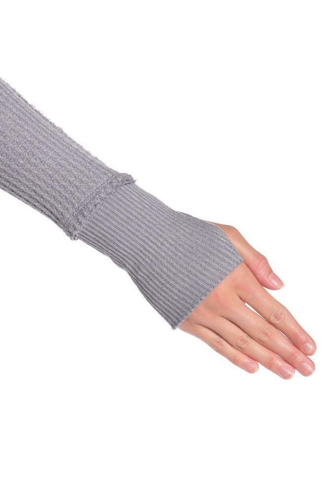 Free People Women's North Shore Thermal Gray Size X-Small