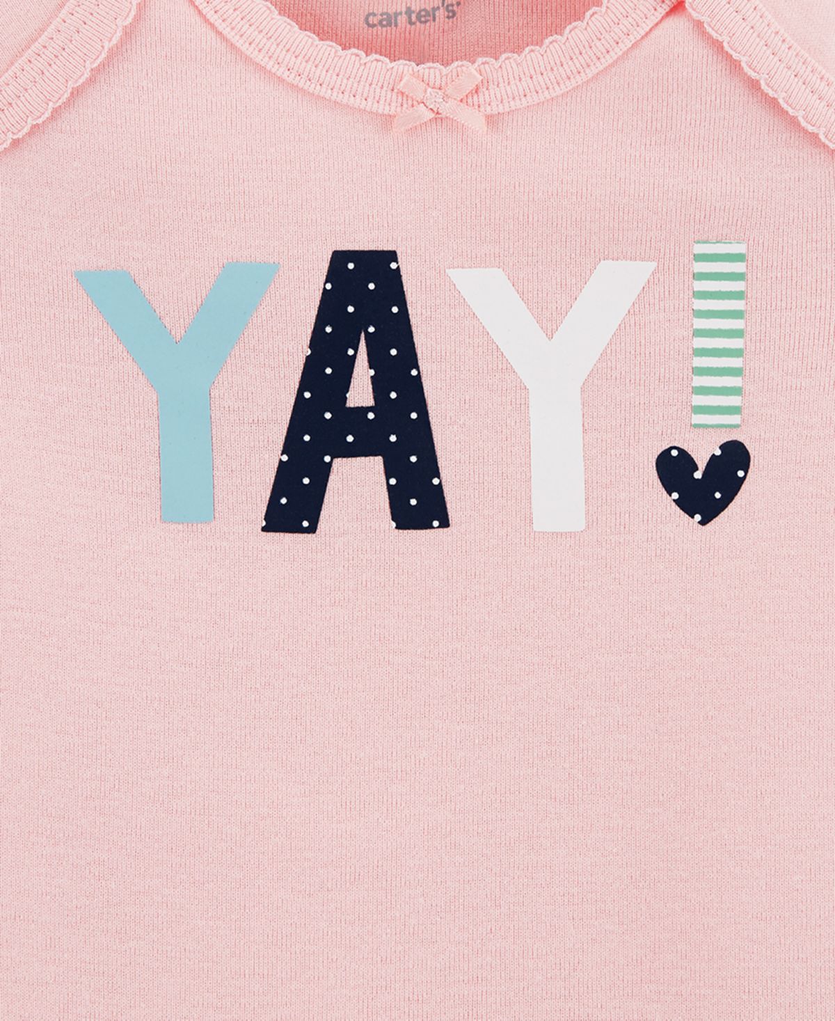 Carter's Baby Girl's 5 Pack Printed Bodysuits Gray Size 12 Months