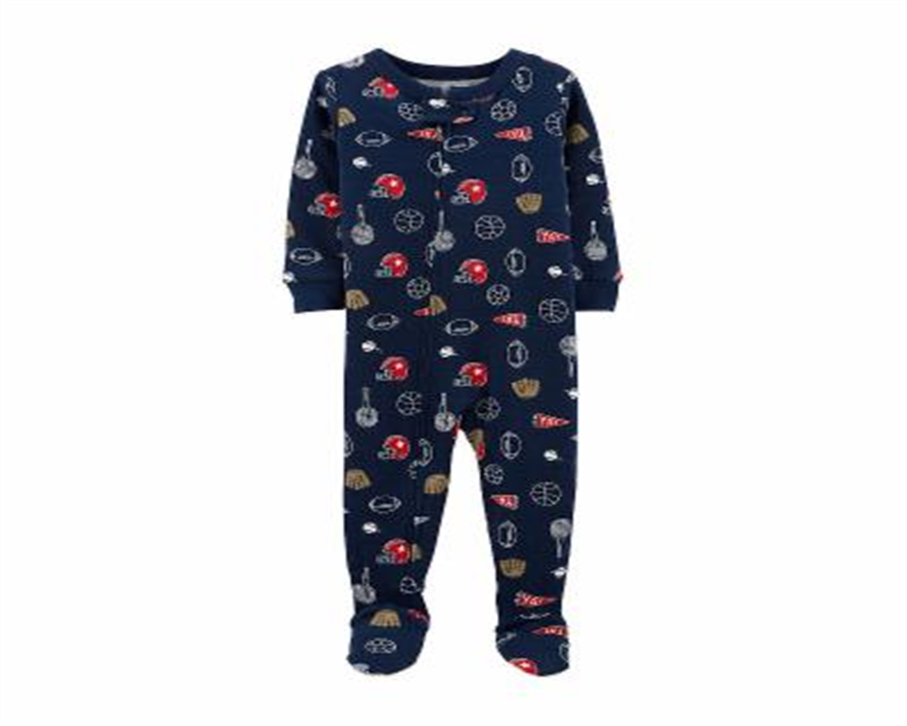 Carter's Boy's PRINT कॉटन स्पोर्ट ब्लू साइज़ 24MOS