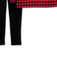 Carter's Baby Girl's Buffalo Check Twill Top & Legging Set Red Size 18 Months