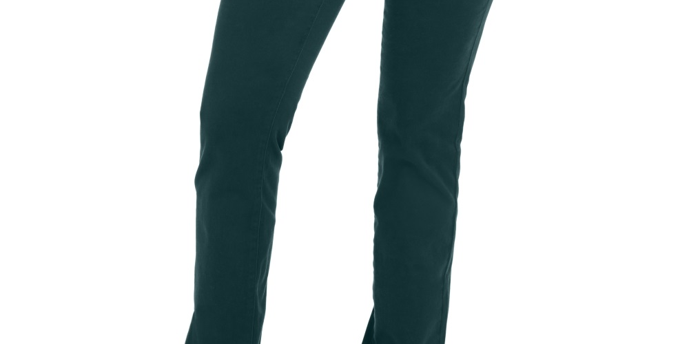 Charter Club Women's Lexington Straight Leg Jeans Green Size 14