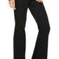 Free People Women's Irreplaceable High Waist Flare Jeans Black Size 25
