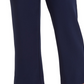 Charter Club Women's Twill Cropped Sailor Pants Blue Size 14