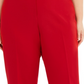 Anne Klein Women's Plus Flat Front Stretch Pants Red Size 14W