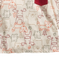 First Impressions Boy's Long Sleeve Woodland Animals T Shirt Beige Size 3 6MOS