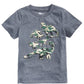 Epic Threads Toddler Boy's Camo Dino T-Shirt Gray Size 4