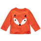 First Impressions Baby Boys Cotton Fox T-Shirt  Med Orange Size 3-6MOS