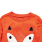 First Impressions Boy's Cotton Fox T Shirt Orange Size 6MOS