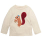 First Impressions Baby Boy's Long Sleeve Squirrel T-Shirt Beige Size 18MOS